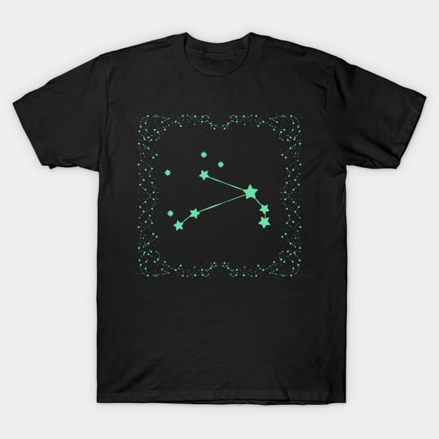 Aries Star Constellation T-Shirt by HHT